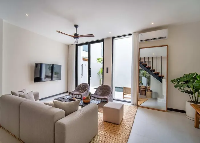 Villa Lily 12 Tropical 2br Pool In Pererenan