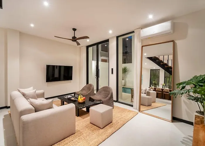 Villa Lily 12 Tropical 2br Pool In Pererenan